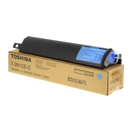 Toshiba T-281CE-C Mavi Orjinal Toner - 1