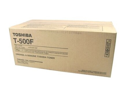 Toshiba - Toshiba T-500F Siyah Orjinal Toner E-Studio 50F (T12124)