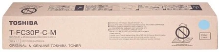 Toshiba T-FC30P-C Orjinal Mavi Toner E-Studio 2050C - 1