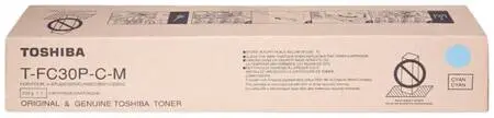 Toshiba T-FC30P-C Orjinal Mavi Toner E-Studio 2050C - 1