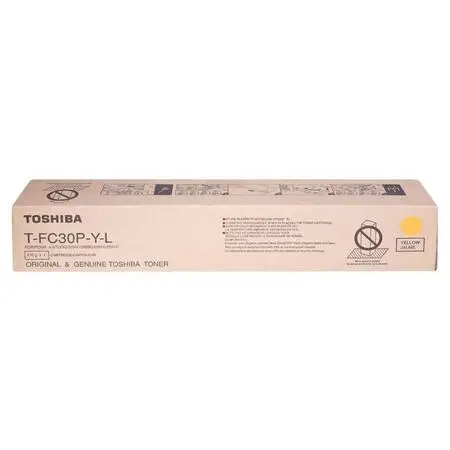 Toshiba T-FC30P-Y Orjinal Sarı Toner E-Studio 2050C - 1