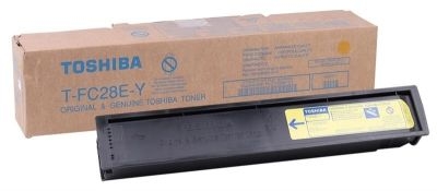 Toshiba - Toshiba T-FC35E-Y Sarı Orjinal Fotokopi Toner