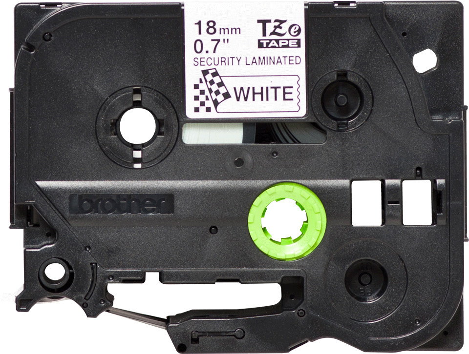 TZe-SE4 18mm Laminasyonlu Güvenlik Etiketi - 1