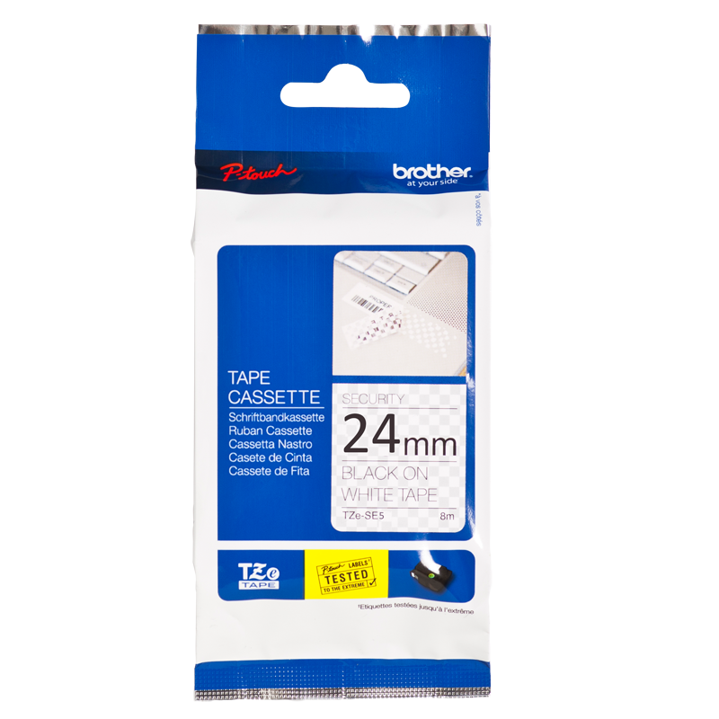 TZe-SE5 24mm Laminasyonlu Güvenlik Etiketi - 2