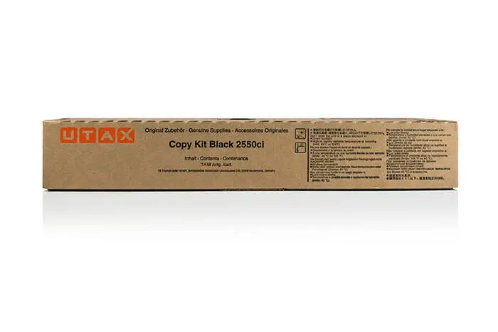 Utax 2550ci -662510010 Siyah Orjinal Toner - 1