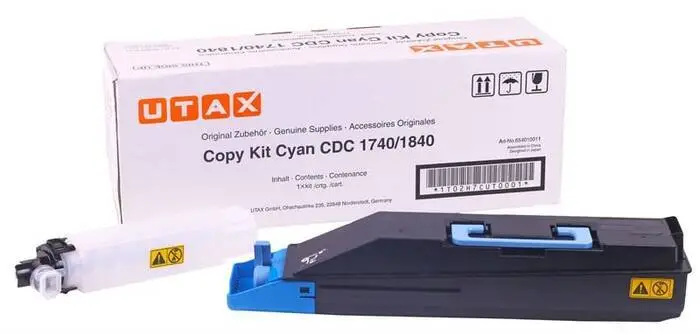 Utax CDC1740 Mavi Orjinal Fotokopi Toner - 1