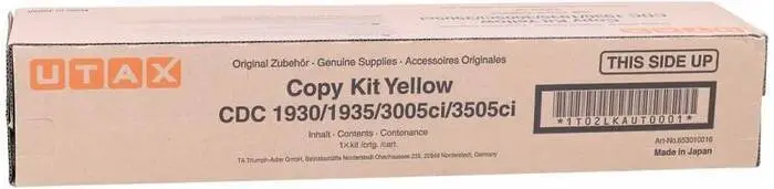 Utax CDC1930 Sarı Orjinal Fotokopi Toner - 1