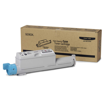 Xerox - Xerox Phaser 6360-106R01218 Mavi Orjinal Toner Yüksek Kapasiteli