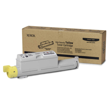 Xerox Phaser 6360-106R01220 Sarı Orjinal Toner Yüksek Kapasiteli