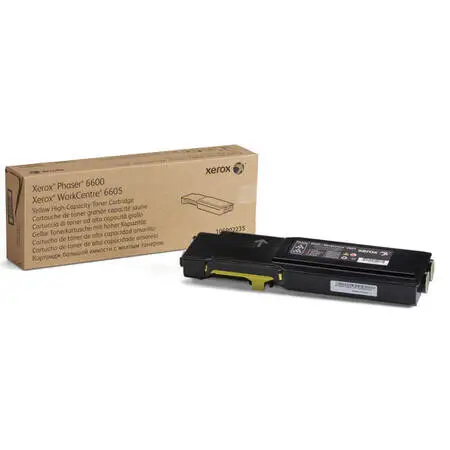 Xerox Phaser 6600-106R02235 Sarı Orjinal Toner - 1