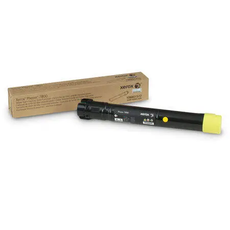 Xerox Phaser 7800-106R01572 Sarı Orjinal Toner - 1