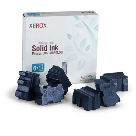 Xerox Phaser 8860-108R00817 Mavi Orjinal Katı Mürekkep - 1